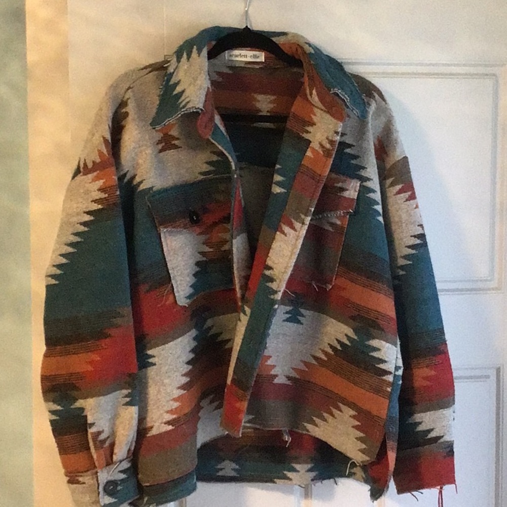 Navaho shacket size medium